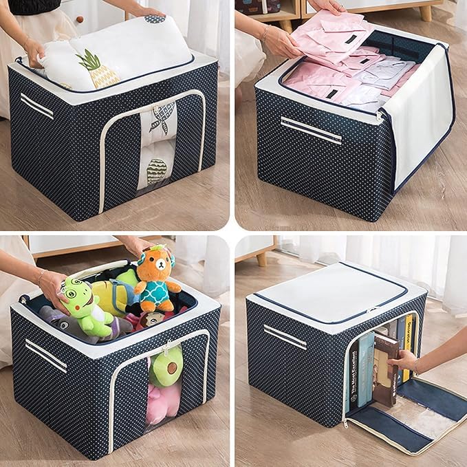 Kyaralane Large Capacity Foldable Storage Bag Organiser