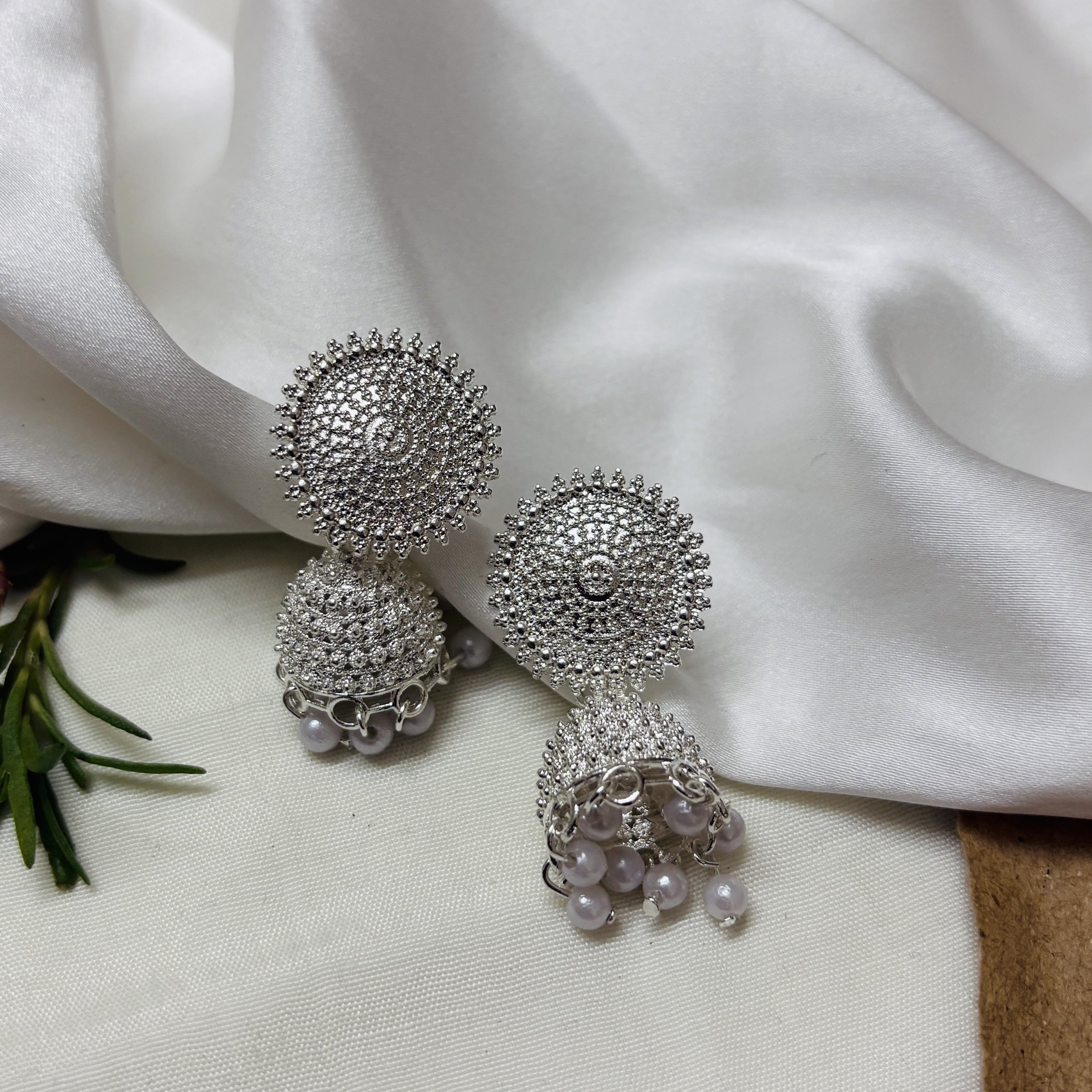 Premium Jaipuri Oxidized Set Of 12 Earrings Combo With Free Gift