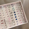 Premium Beautiful 12 Pcs Multi Combo Ring Set for All Occassions