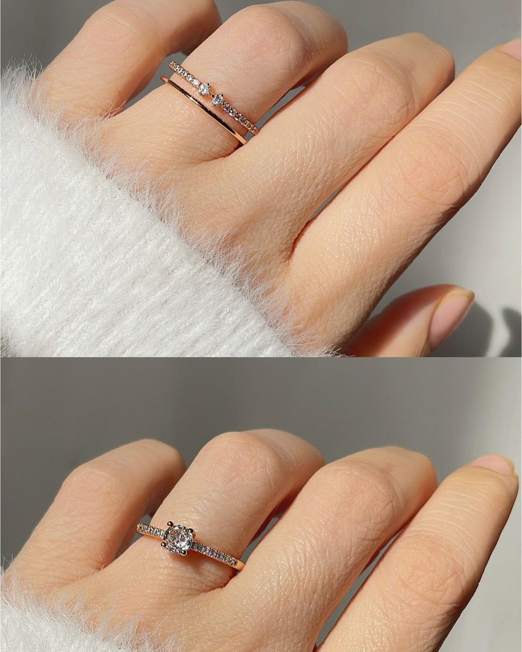 Premium Beautiful 12 Pcs Multi Combo Ring Set for All Occassions
